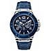 Orologio Guess Rigor Uomo Bronzo Quadrante Quarzo Cinturino In Pelle - Foto miniatura 8