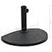 Base Per Parasole Semicircolare In Poliresina 9 Kg Nero - Foto miniatura 6