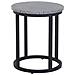 Set Di 2 Tavolini In Color Cemento / nero Dixie - Foto miniatura 6