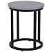 Set Di 2 Tavolini In Color Cemento / nero Dixie - Foto miniatura 9
