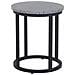 Set Di 2 Tavolini In Color Cemento / nero Dixie - Foto miniatura 4