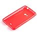 Custodia Compatibile Con Nokia Lumia 625 In Rosso Cremisi - Coperchio Protettivo In Silicone Tpu Flessibile - Foto miniatura 2