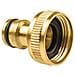 Collegamento Con Filettatura Interna Ottone G1 ""ottone - Foto miniatura 1