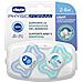 Succhietto Silicone 2 Pezzi 02 06 Mesi Bimbo Azzurro 71031.210 Assortito - Foto miniatura 2