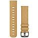Quick Release Band - Uhrarmband - 127 - 204 Mm - Tan Suede, Slate Hardware - Fr Approach S40, Foreathlete 645 Music, Forerunner 645, Vvoactive 3 Music, Vvomove Hr - Foto miniatura 1