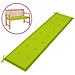 Cuscino Panca Da Giardino Verde Brillante 200x50x4 Cm Tessuto - Foto miniatura 1