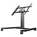 M Public Display Stand 80 HD Wheelbase 139,7 cm (55") Libera installazione Nero - Foto miniatura 2