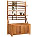 Contenitore Con Traliccio 99x50x160 Cm In Legno Massello Acacia - Foto miniatura 3