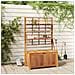 Contenitore Con Traliccio 99x50x160 Cm In Legno Massello Acacia - Foto miniatura 1