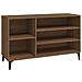 Scarpiera Rovere Marrone 102x36x60 Cm In Legno Multistrato - Foto miniatura 2