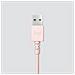 Cuffie H390 con Connessione USB Cancellazione Rumore del Microfono Colore Rosa - Foto miniatura 5