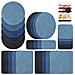 Toppe Termoadesive Per Riparazione Jeans 30 Pz Denimblue - Foto miniatura 1