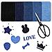 Toppe Termoadesive Per Riparazione Jeans 30 Pz Denimblue - Foto miniatura 3