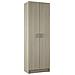Armadio Multiuso Salem, Mobile Ausiliario A 2 Ante, Portascarpe Con 3 Ripiani, Scarpiera Alta Moderna, 59x37h180 Cm, Rovere - Foto miniatura 2