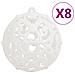 Set Palline Di Natale 111 Pz Bianco In Polistirene - Foto miniatura 4