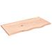 Ripiano a Parete 80x40x2 cm Legno Massello Rovere Non Trattato - Foto miniatura 1