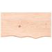 Ripiano a Parete 80x40x2 cm Legno Massello Rovere Non Trattato - Foto miniatura 2