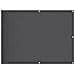 Paravento Da Balcone Antracite 75x800 Cm 100% Poliestere Oxford - Foto miniatura 1