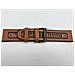 Cinturino In Vera Pelle Per Garmin Fenix 7 Pro / 7x Brown 26 Mm - Foto miniatura 5