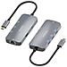 ASUC-6P019-GR replicatore di porte e docking station per laptop Cablato USB 3.2 Gen 1 (3.1 Gen 1) Type-C Grigio - Foto miniatura 3