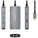 ASUC-6P019-GR replicatore di porte e docking station per laptop Cablato USB 3.2 Gen 1 (3.1 Gen 1) Type-C Grigio - Foto miniatura 4
