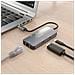 ASUC-6P019-GR replicatore di porte e docking station per laptop Cablato USB 3.2 Gen 1 (3.1 Gen 1) Type-C Grigio - Foto miniatura 6