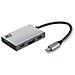 AC7070 replicatore di porte e docking station per laptop USB 3.2 Gen 2 (3.1 Gen 2) Type-C Grigio - Foto miniatura 3