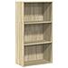 Libreria Rovere Sonoma 60x30x114 Cm In Legno Multistrato - Foto miniatura 2