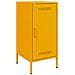 Credenza Giallo Senape 36x39x79 Cm In Acciaio - Foto miniatura 1