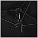 Ombrellone Da Esterni Palo In Alluminio 460x270cm Nero - Foto miniatura 5