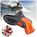 Supporto Surf Mouth Per Gopro Con Blocco Galleggiante E Cordino - Nero /arancione - Foto miniatura 5