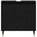 Mobile Lavabo da Bagno Rovere Nero 58x33x60 cm Legno Ingegnerizzato - Foto miniatura 6