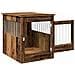 Gabbia Cani da Arredamento Legno Antico Legno Multistrato - Foto miniatura 5