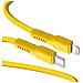 Cavo Di Ricarica E Sincronizzazione Usb-c A Lightning Da 2,4 A, 27 W, 1,8 M, Giallo - Foto miniatura 3