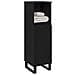 Mobile da bagno  Nero Rovere 30x30x100 cm Legno ingegnerizzato - Foto miniatura 3
