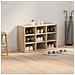 Scarpiera rovere sonoma 77.5 x 30 x 51 cm Legno multistrato - Foto miniatura 4