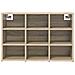 Scarpiera rovere sonoma 77.5 x 30 x 51 cm Legno multistrato - Foto miniatura 5