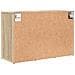 Scarpiera rovere sonoma 77.5 x 30 x 51 cm Legno multistrato - Foto miniatura 7