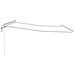 Tenda da Sole Bianco 3 x 2,5 m Metallo - Foto miniatura 5