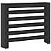 Copertura per radiatori Rovere Nero 104 x 20 x 82 cm - Foto miniatura 1