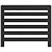 Copertura per radiatori Rovere Nero 104 x 20 x 82 cm - Foto miniatura 4