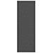 Tappetino Antracite e Nero 120 x 350 cm Poliammide e PVC - Foto miniatura 1