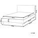 Letto Tessuto Fitou 120 X 200 Cm Grigio Chiaro - Foto miniatura 8