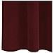 Tende con tende 2 pcs Rosso vino 140 x 225 cm Velluto - Foto miniatura 6
