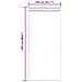 Tende con tende 2 pcs Rosso vino 140 x 225 cm Velluto - Foto miniatura 9