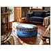 Pouf Gotha Velluto Blu - Foto miniatura 1