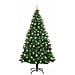 Albero di Natale artificiale con 300 LED Verde 180 cm - Foto miniatura 4