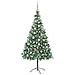 Albero di Natale artificiale Verde 210 cm PVC e Acciaio - Foto miniatura 3