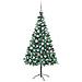 Albero di Natale artificiale Verde 210 cm PVC e Acciaio - Foto miniatura 4