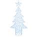 Albero di Natale con 240 LED Bianco freddo 180 cm Acrilico - Foto miniatura 2